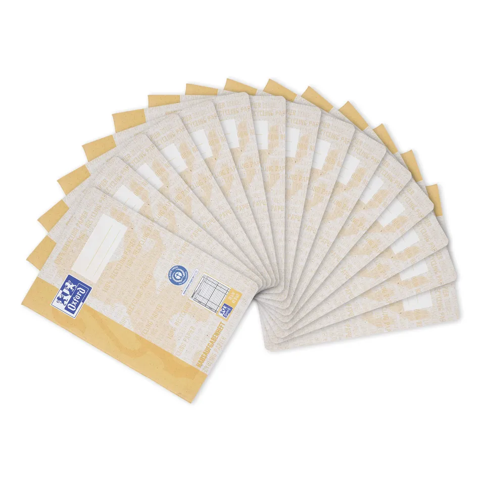 oxford-recycling-hausaufgabenheft-a5-48-blatt-10-st-ck image 1
