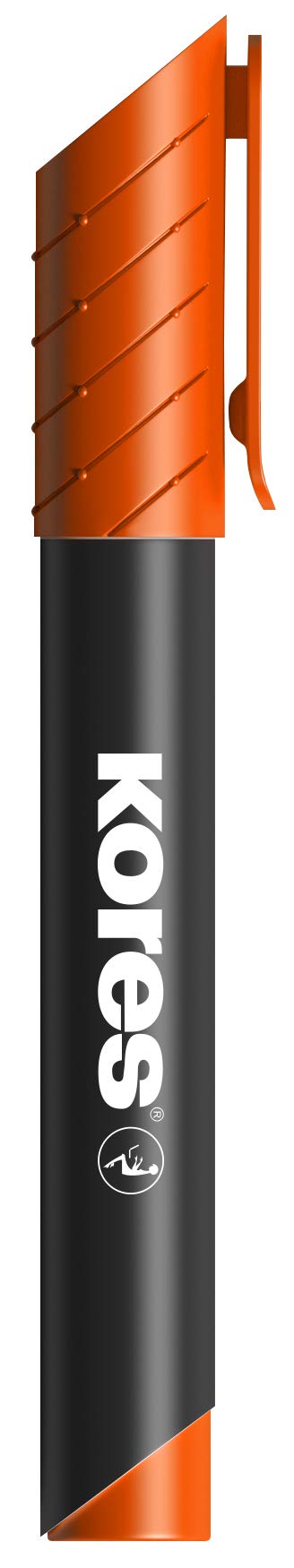 kores-k-marker-xp2-permanentmarker-keilspitze-orange-12-st-ck image 1