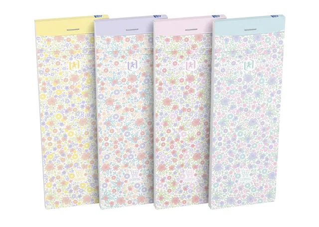 oxford-shopping-planer-floral-liniert-7-4-x-21-cm-10-st-ck image 1