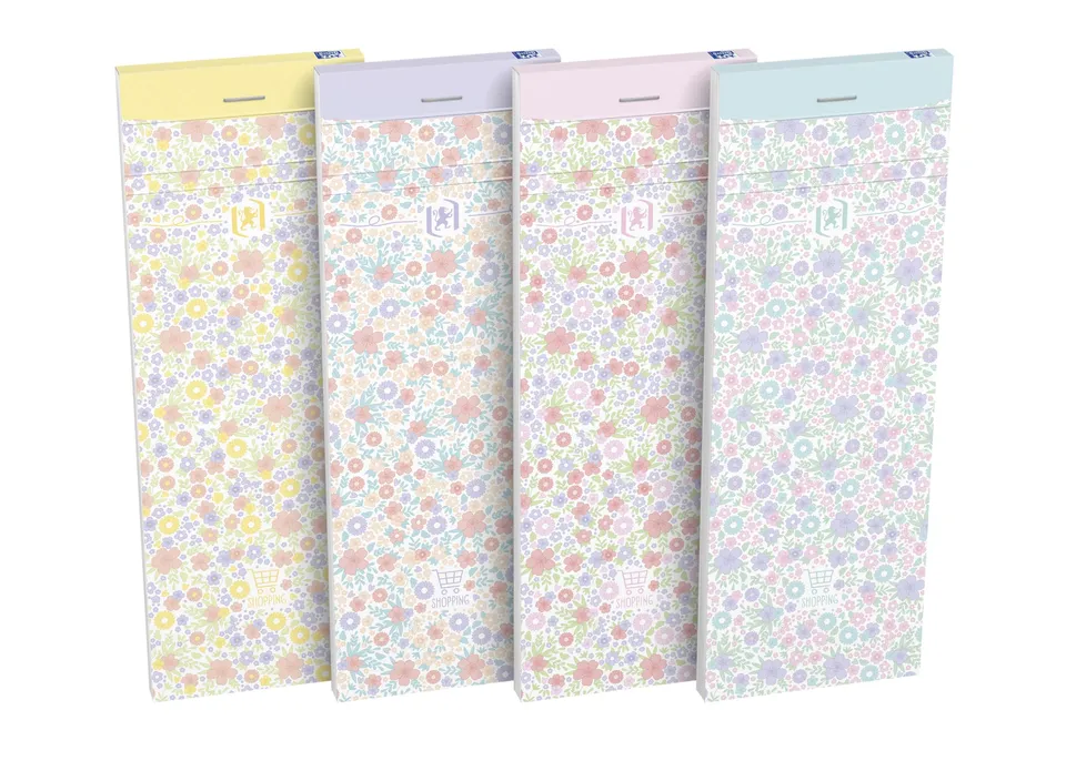 oxford-shopping-planer-floral-liniert-7-4-x-21-cm-10-st-ck image 1