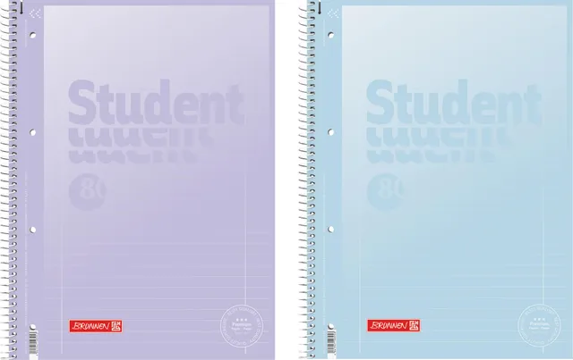 brunnen-collegeblock-premium-student-pastell-2-a4 image 1