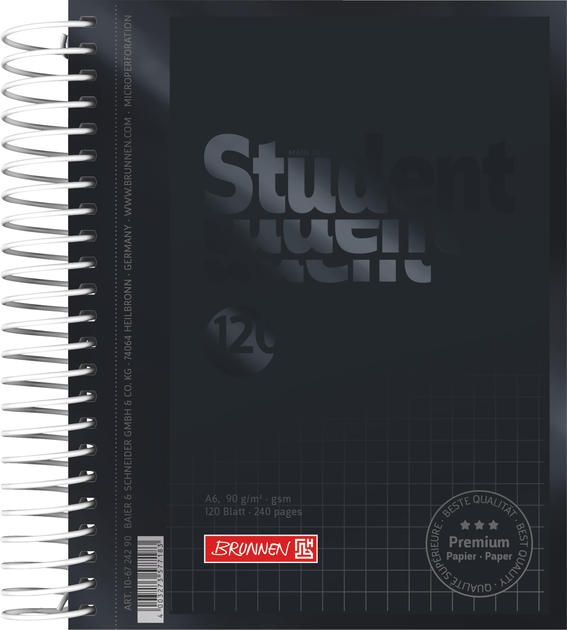 brunnen-1067974-collegeblock-student-duo-a4-liniert-kariert-80-blatt image 6