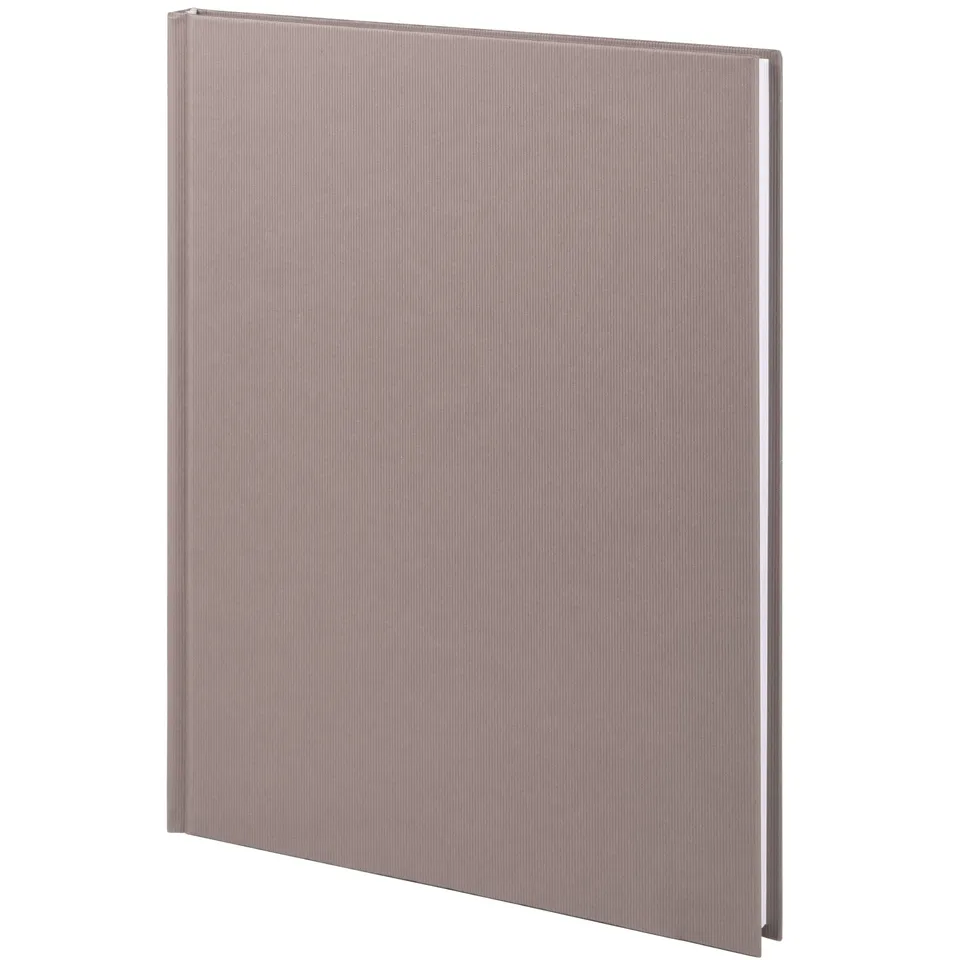 r-ssler-s-o-h-o-notizbuch-a4-hardcover-blanko-taupe image 1