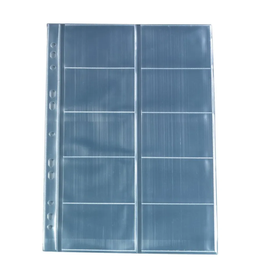 herlitz-5894209-visitenkartenh-lle-a4-mit-10-f-chern-glasklar-10-st-ck image 1
