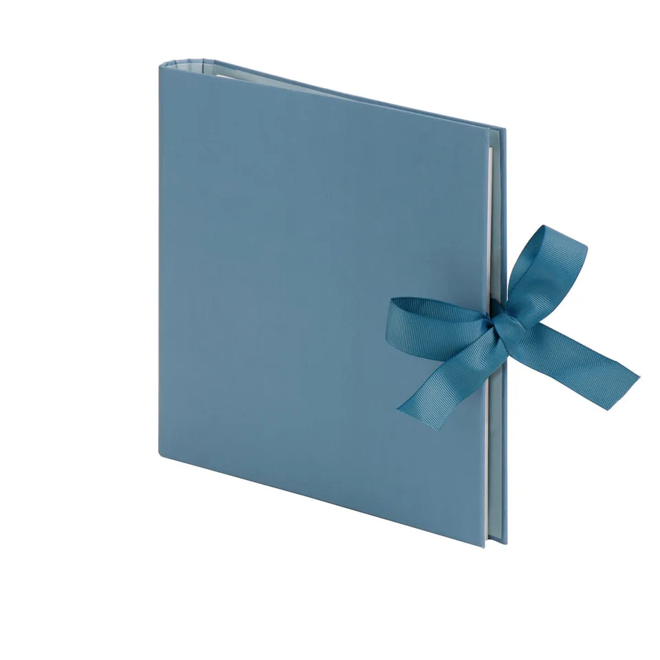 r-ssler-s-o-h-o-fotoringbuch-26x22-cm-denim-blau-nachf-llbar-50-seiten image 1
