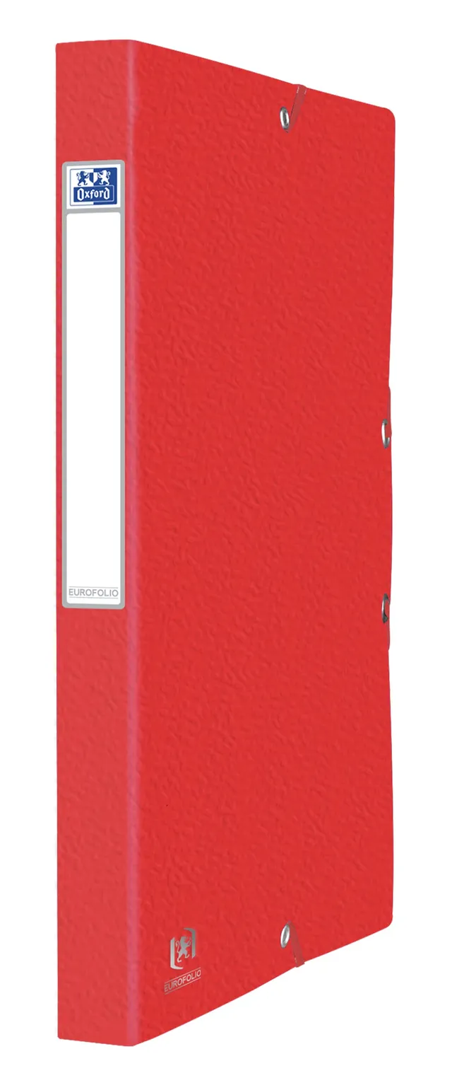 oxford-eurofolio-sammelbox-a4-25-mm-rot-10er-pack image 1