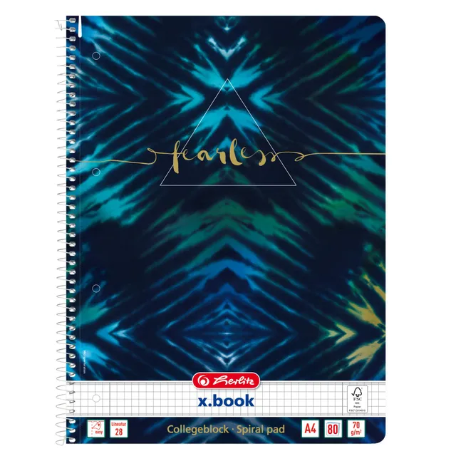 herlitz-spiralblock-a4-new-batic-fearless-kariert-lineatur-28 image 1
