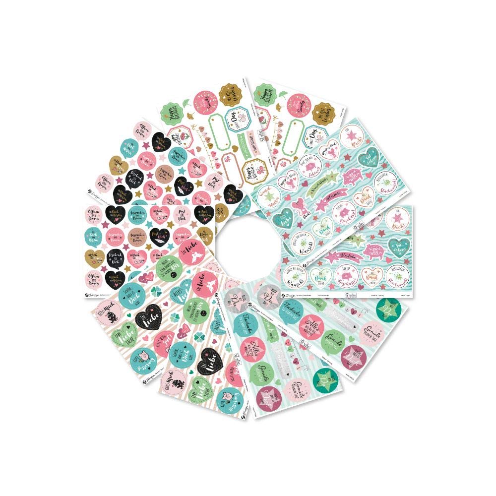 avery-zweckform-51007-z-design-sticker-geburtstag-272-selbstklebende-aufkleber image 1
