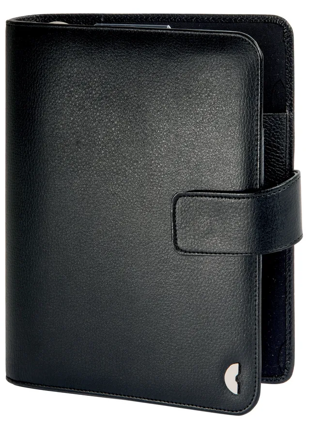 chronoplan-50108-terminplaner-midi-150x190mm-kunstleder-schwarz-nachf-llbar-ohne image 1