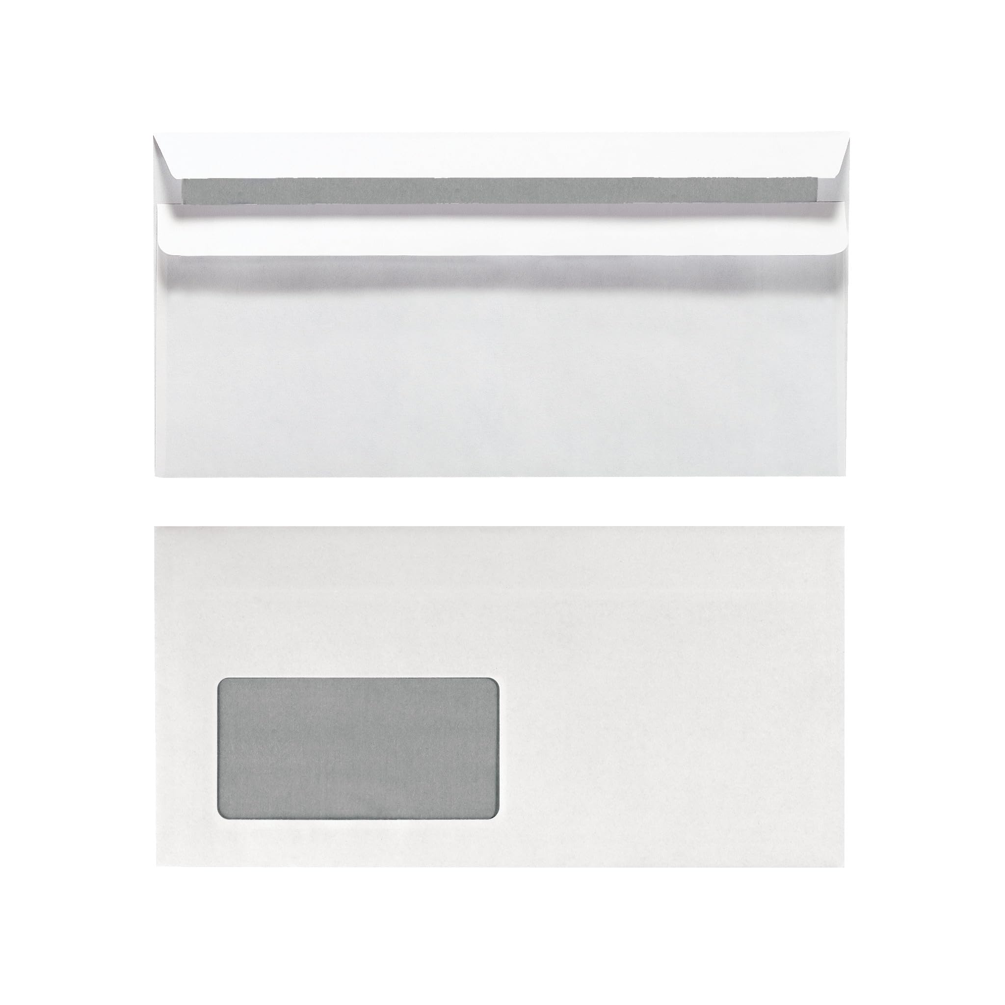 herlitz-briefumschlag-din-lang-mit-fenster-selbstklebend-wei-500-st-ck image 1