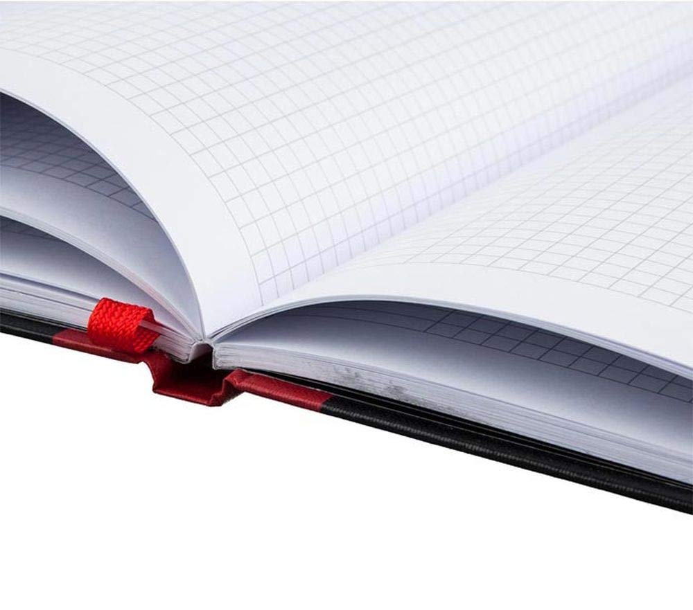 oxford-black-n-red-notizbuch-a4-kariert-hardcover-5er-pack-96-blatt image 4