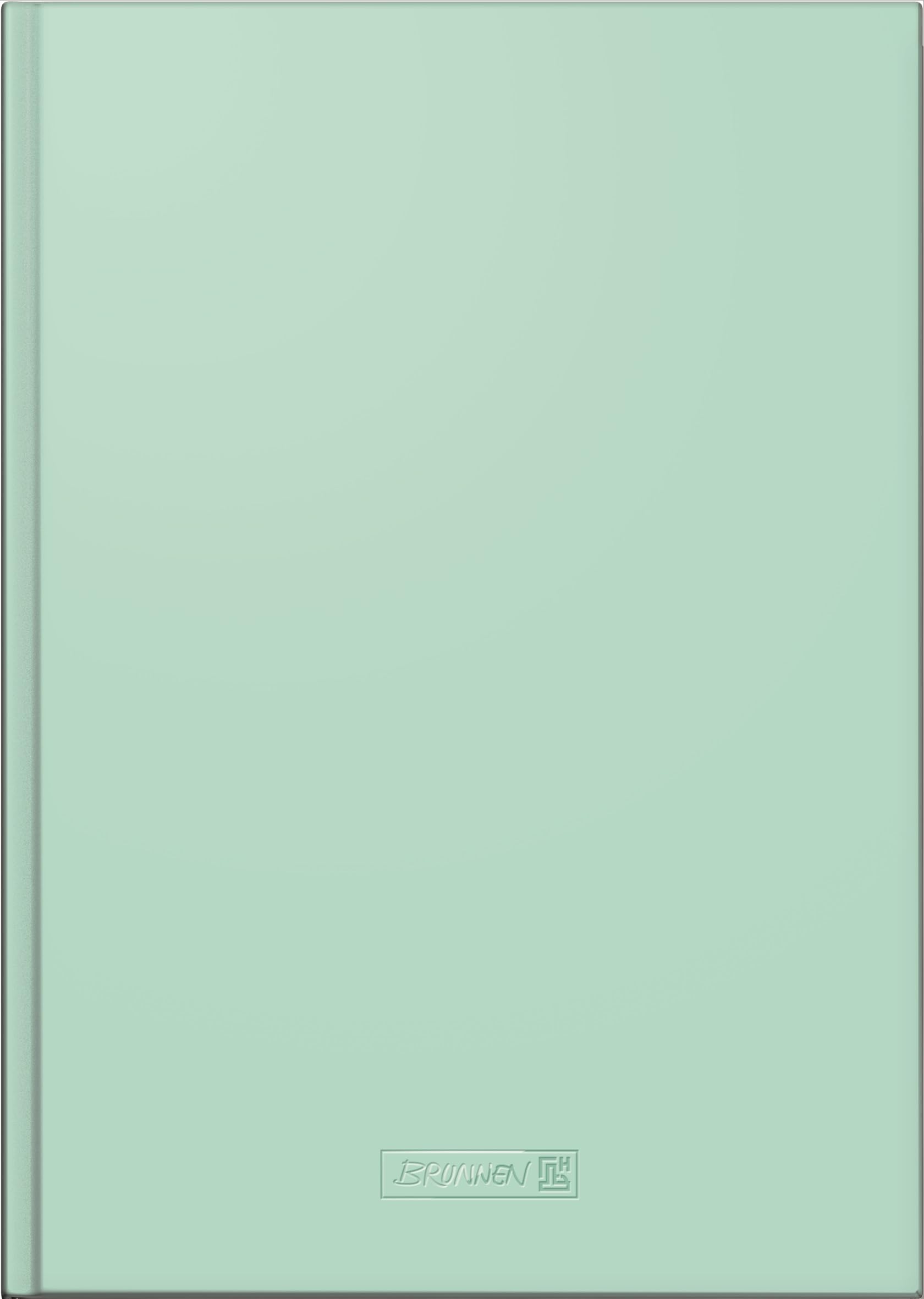 brunnen-notizbuch-premium-colour-line-a5-punktiert-96-blatt-mint image 1