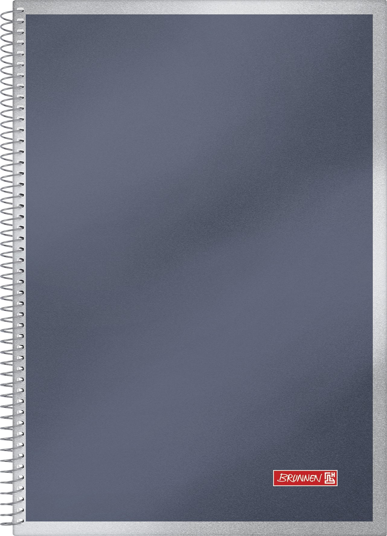 brunnen-student-collegebuch-a4-kariert-100-blatt-premium-schwarz image 1