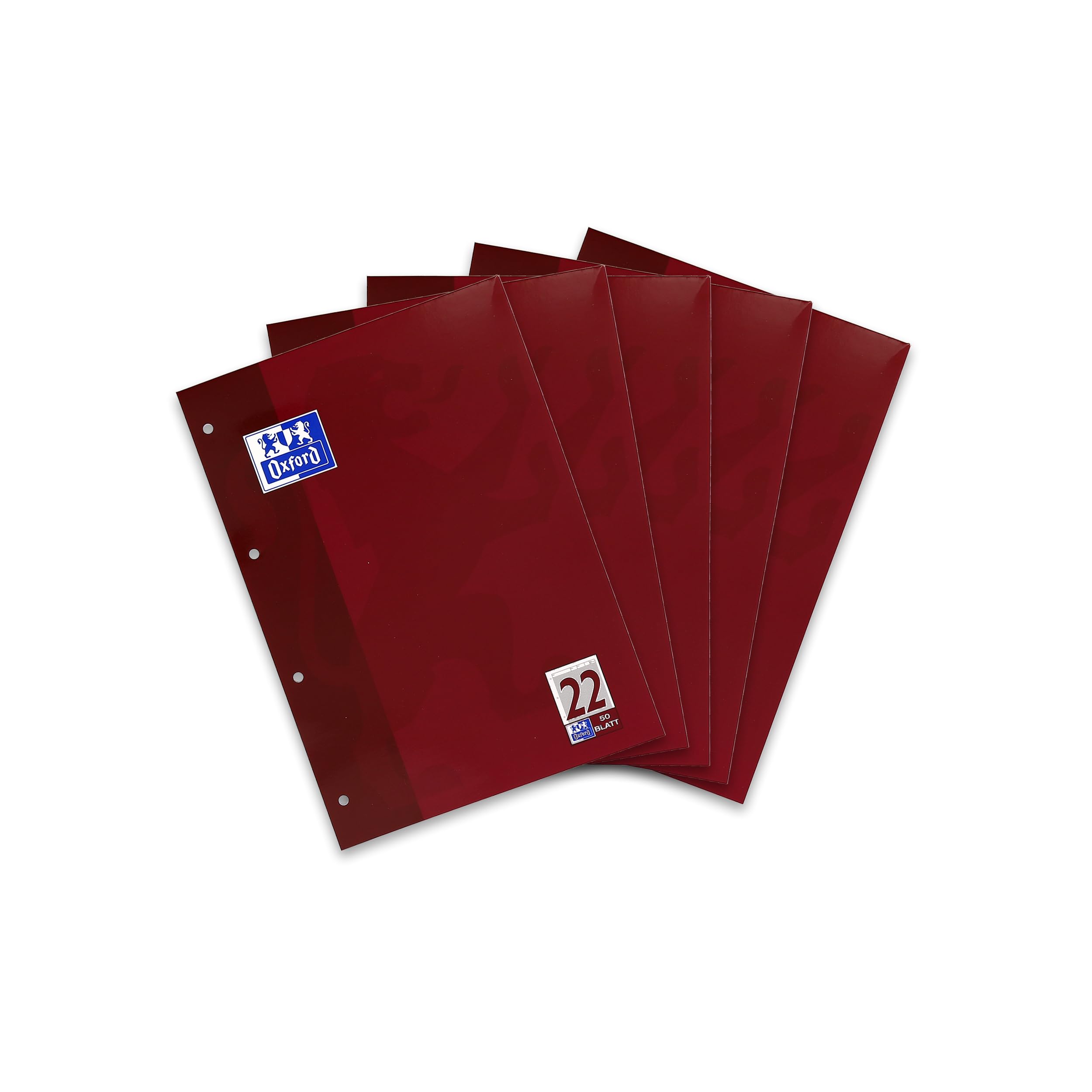 oxford-arbeitsbl-tter-block-a4-liniert-lineatur-2-50-blatt-blau-5er-pack image 7