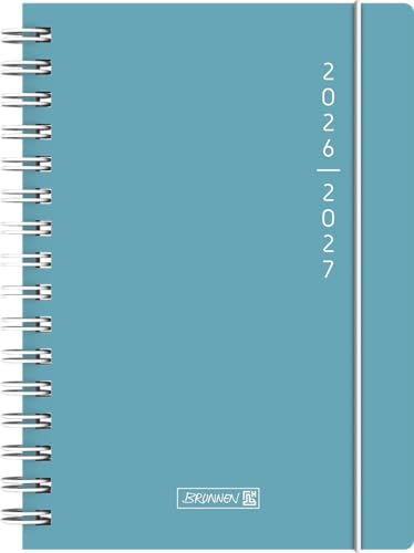 brunnen-sch-lerkalender-2026-2027-plain-blue-a5-kunststoff-blau-1-seite-1-tag image 7
