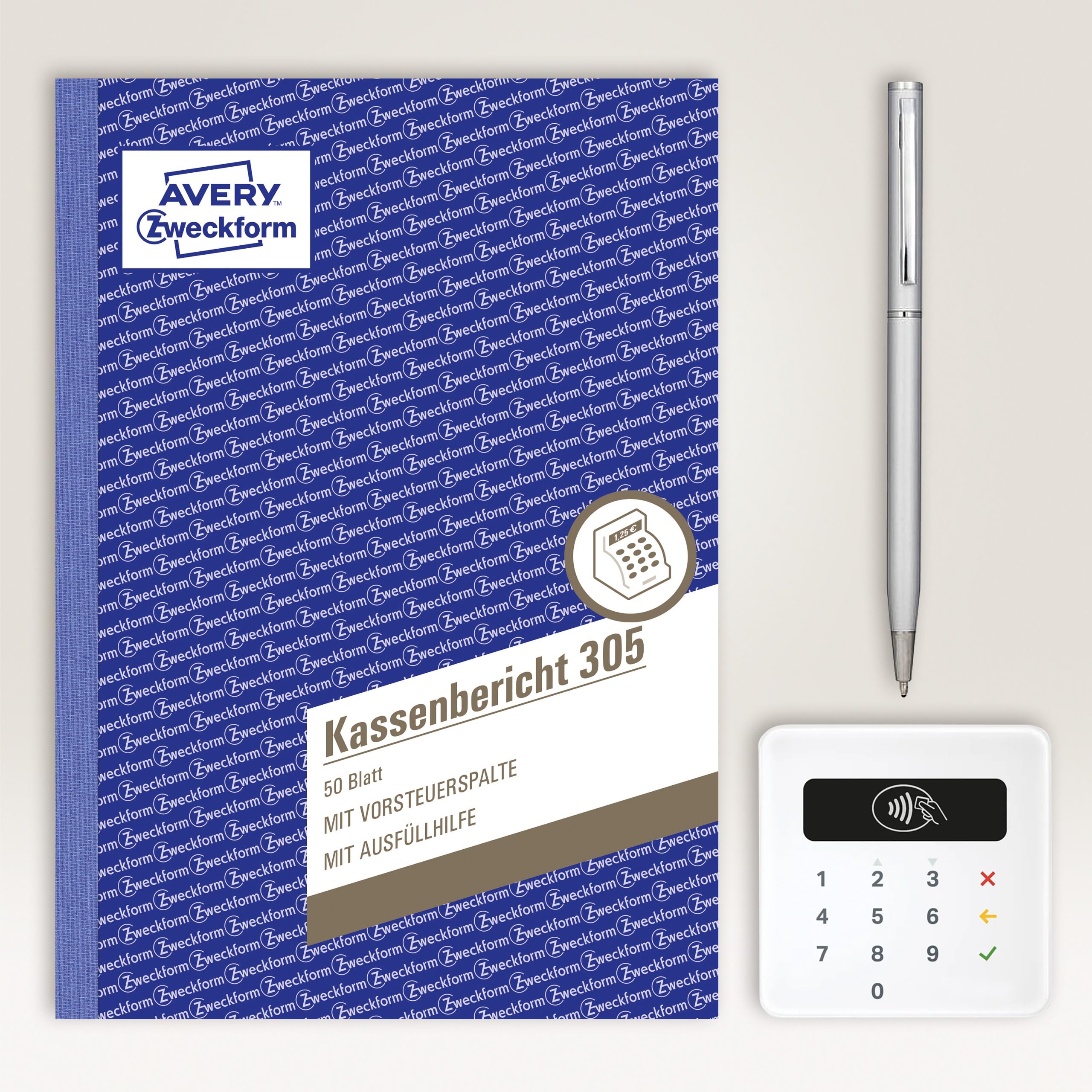 avery-zweckform-305-5-kassenbericht-a5-50-blatt-5er-pack-wei image 4