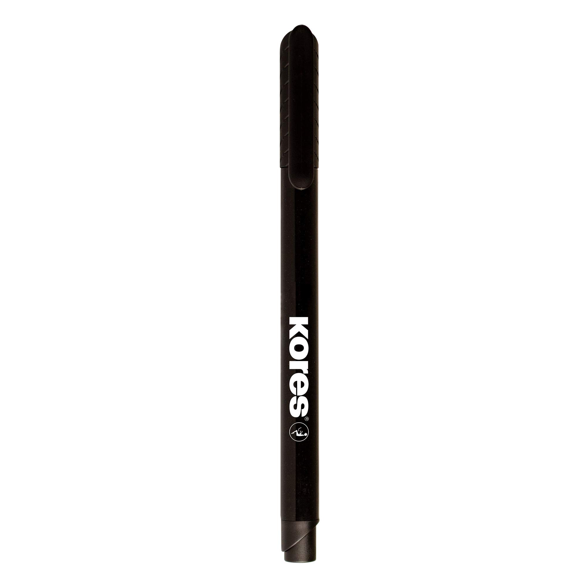 kores-k-marker-fine-m-permanentmarker-schwarz-12er-pack-d-nne-spitze image 1