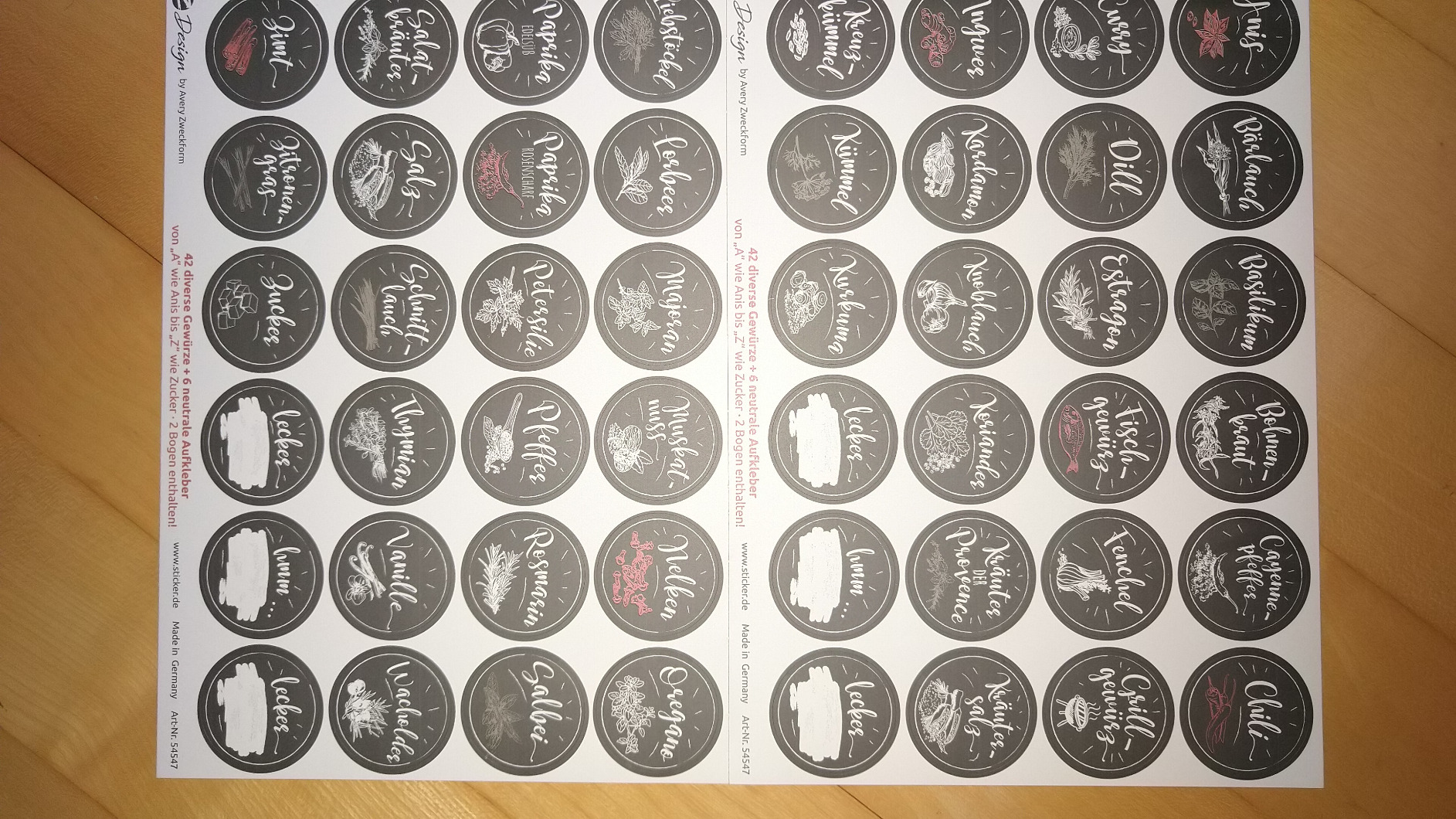 Liebe meine neue Gewürzwand