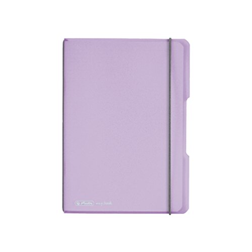 herlitz-my-book-notizheft-a5-liniert-flieder-transparent-40-blatt-mit-gummi image 6
