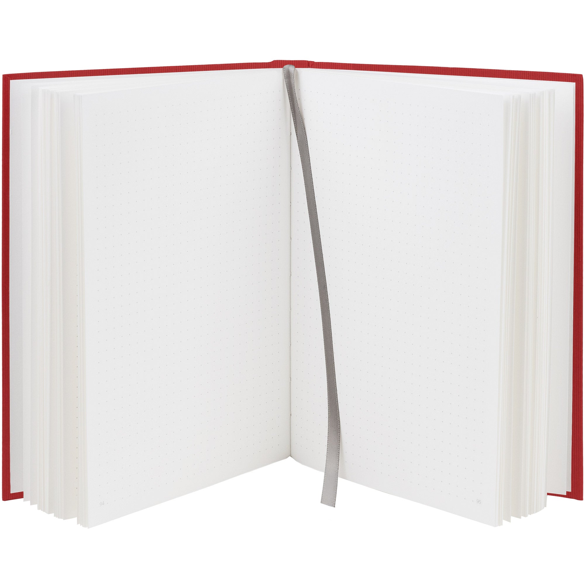 r-ssler-s-o-h-o-notizbuch-a5-hardcover-dotted-grid-mit-leseb-ndchen-rot image 2
