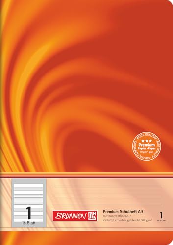 brunnen-104570102-premium-schulheft-din-a5-lineatur-1-liniert image 4