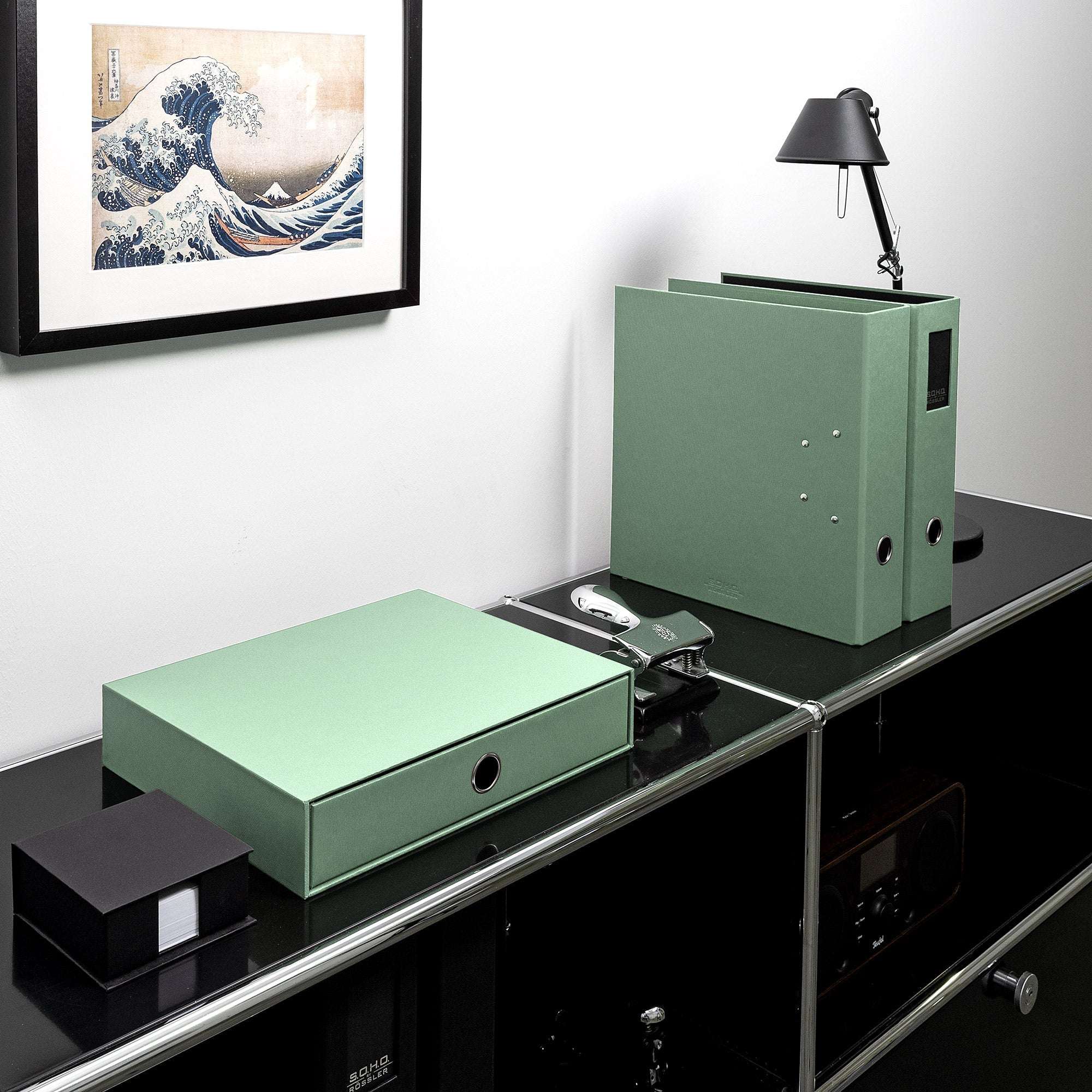 r-ssler-s-o-h-o-schubladenbox-a4-querformat-1-fach-mint image 4