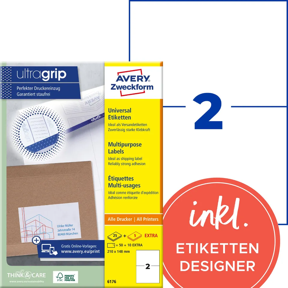 avery-zweckform-6176-universal-etiketten-210x148-mm-wei-60-etiketten-30-blatt-5- image 1