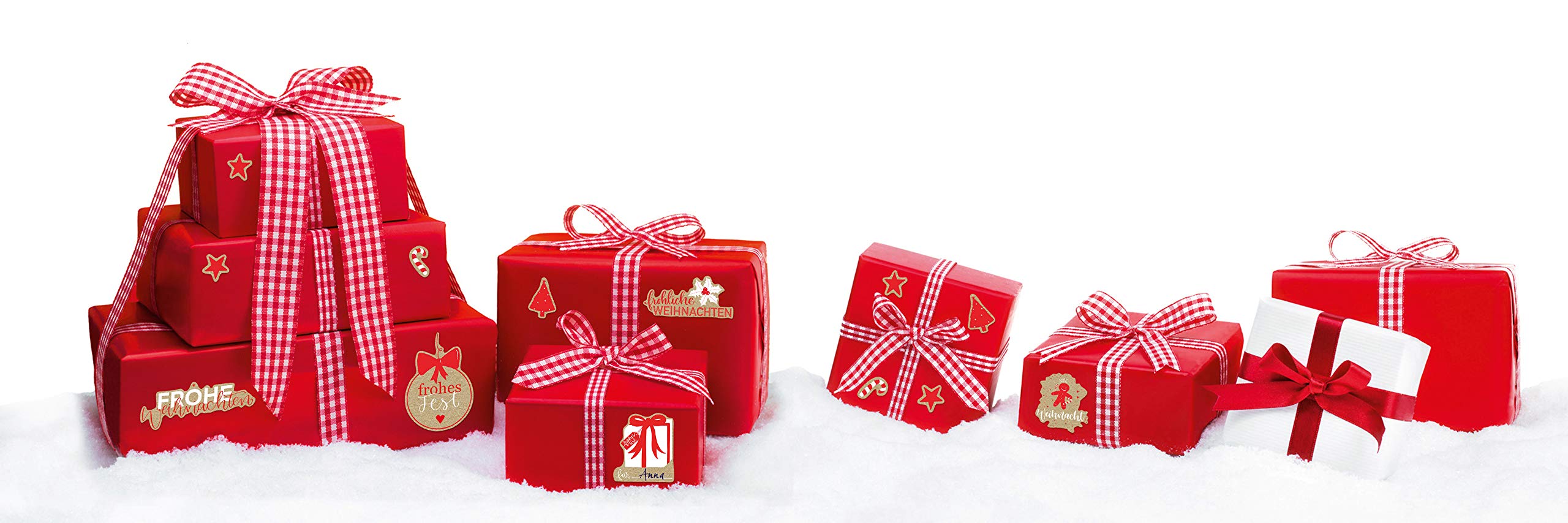 avery-zweckform-52292-weihnachtsaufkleber-w-nsche-xmas-rot-wei-22-sticker image 3