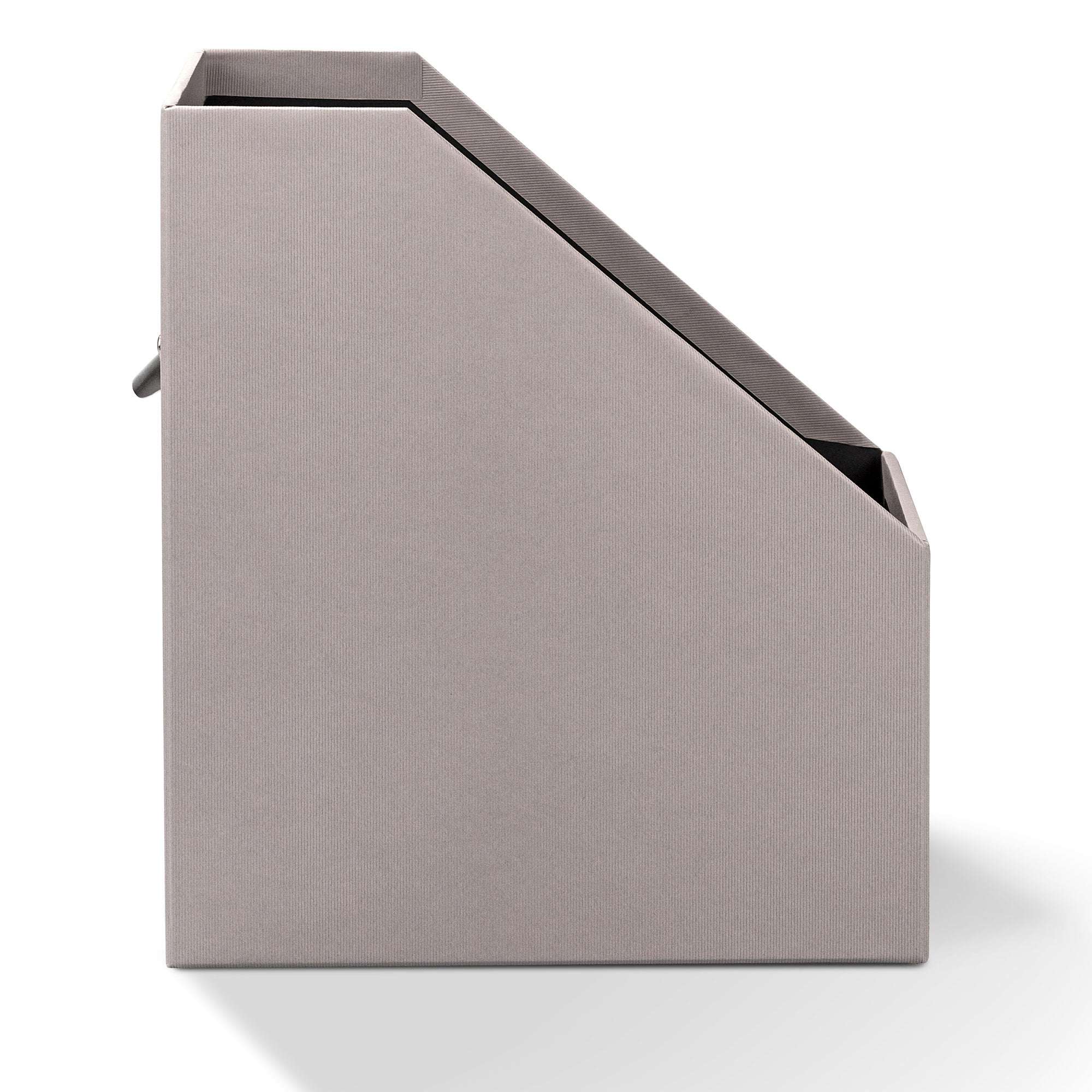 r-ssler-s-o-h-o-stehsammler-a4-zeitschriftensammler-mit-griff-taupe image 3