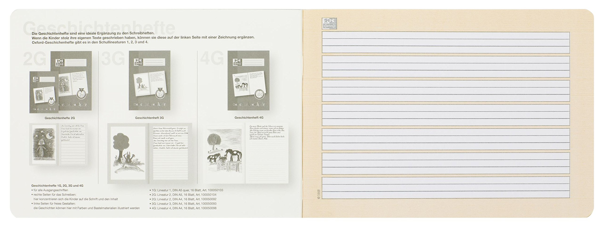oxford-geschichtenheft-a5-quer-lineatur-1g-1-klasse-10-st-ck-gr-n image 3