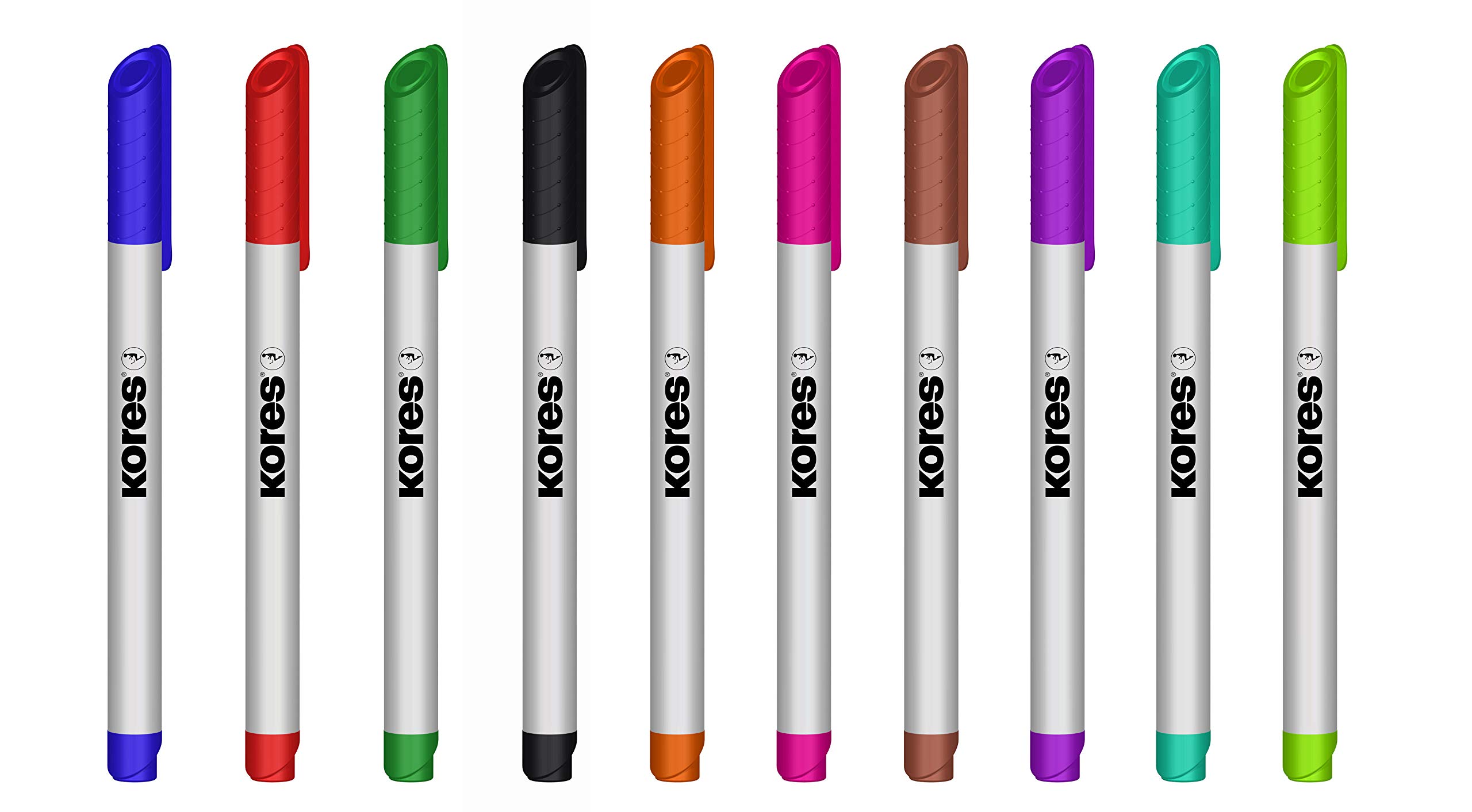 kores-k-marker-whiteboardmarker-fein-4-farben-trocken-abwischbar image 2