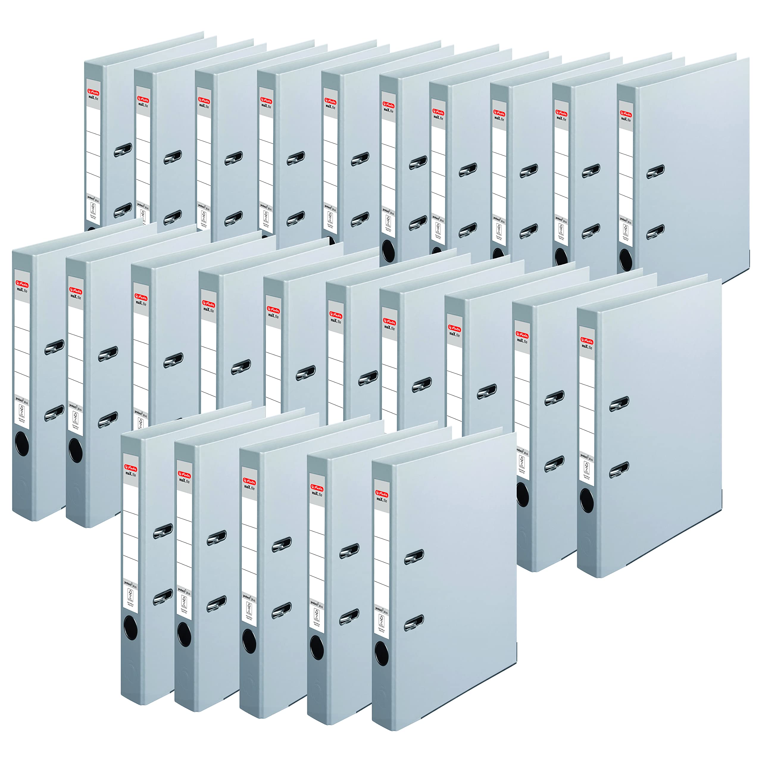 herlitz-max-file-protect-ordner-a4-5-cm-grau-25-st-ck-mit-einsteckr-ckenschild image 1