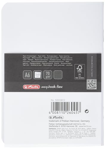 herlitz-50033812-refill-f-r-notizheft-flex-a6-punktiert-2x40-blatt image 8