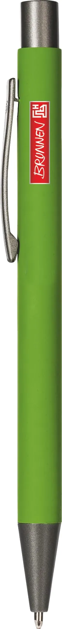 brunnen-colour-code-stripe-kugelschreiber-14-cm-kiwi-gummiert image 1