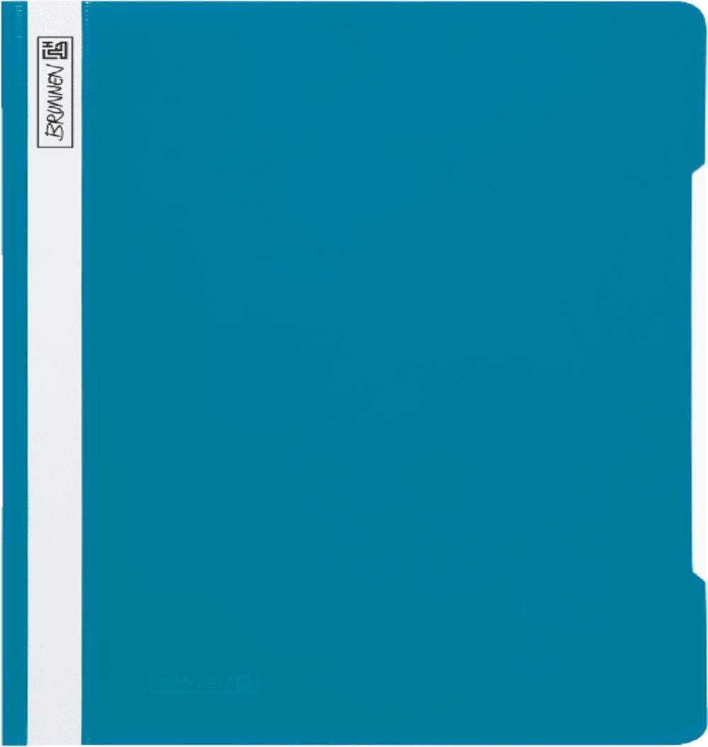 brunnen-schnellhefter-fact-a4-pvc-folie-t-rkis image 1