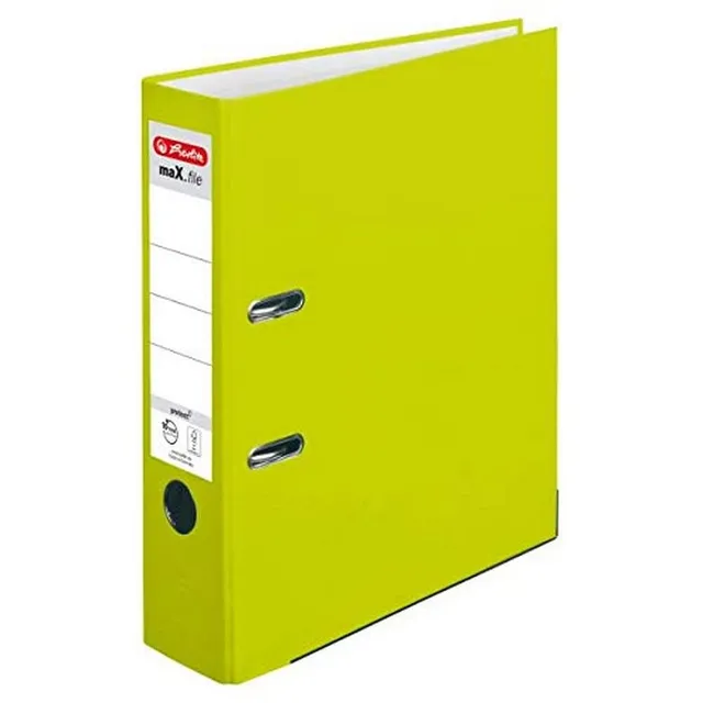 herlitz-ordner-a4-max-file-protect-8-cm-hellgr-n-mit-kantenschutz image 1