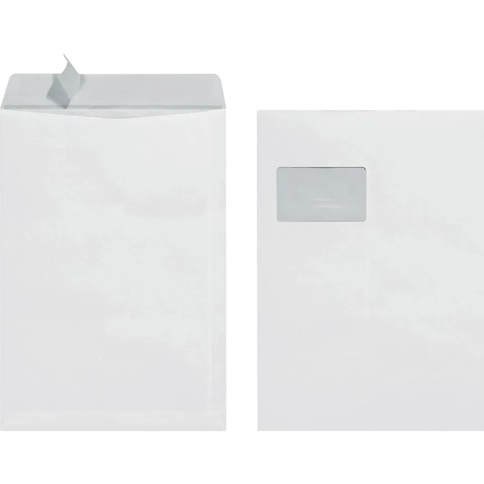 herlitz-versandtasche-c4-90g-haftklebend-mit-fenster-wei-25-st-ck image 1