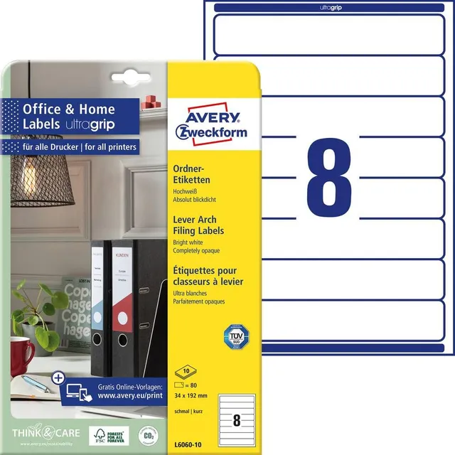 avery-zweckform-l6060-10-ordnerr-cken-etiketten-34x192-mm-schmal-kurz-wei-80-st- image 1