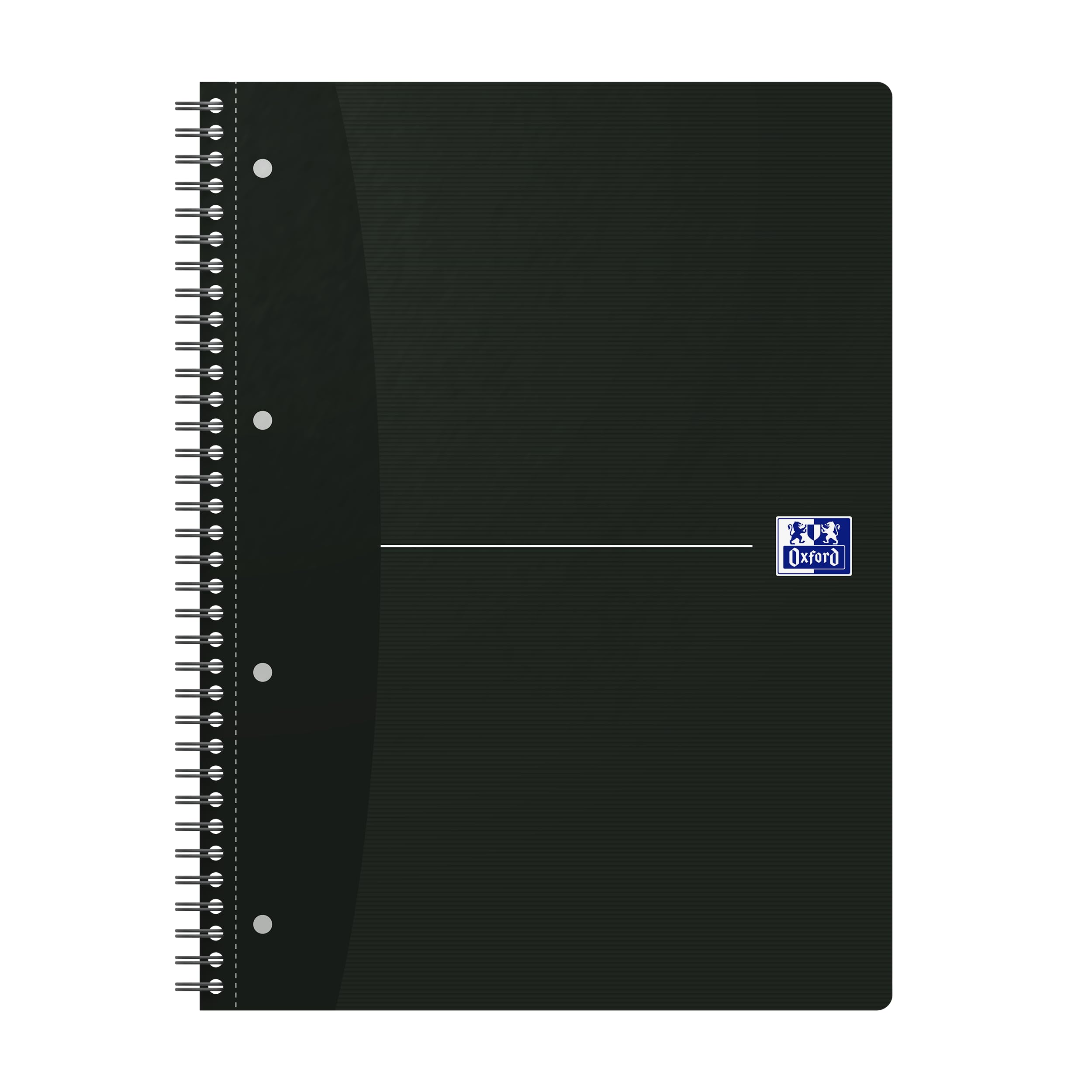 oxford-collegeblock-a4-smart-black-kariert-liniert-140-seiten-5er-pack image 2