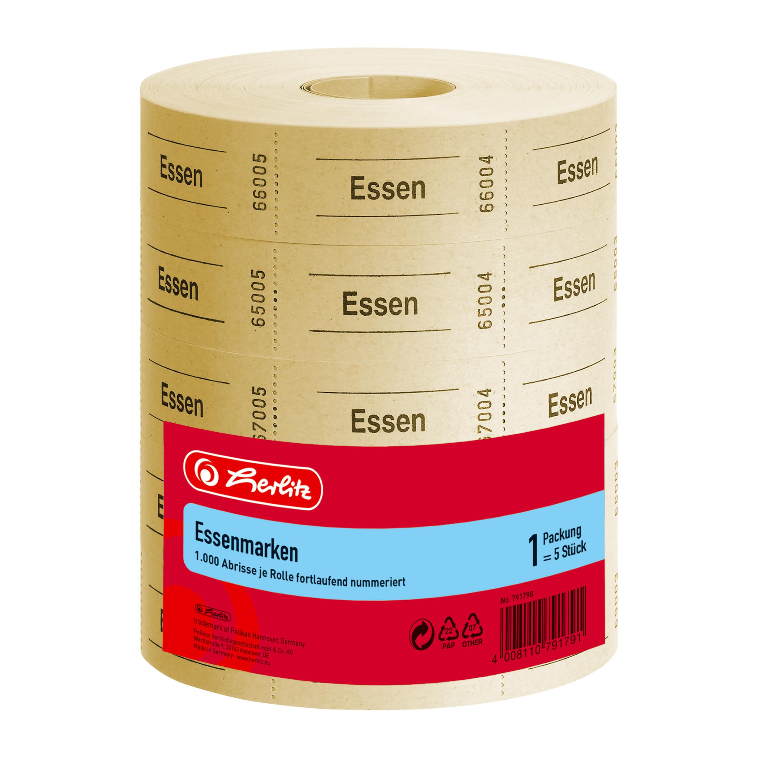 herlitz-essenmarken-5x-1000-abrisse-auf-rolle-papiermarken image 5
