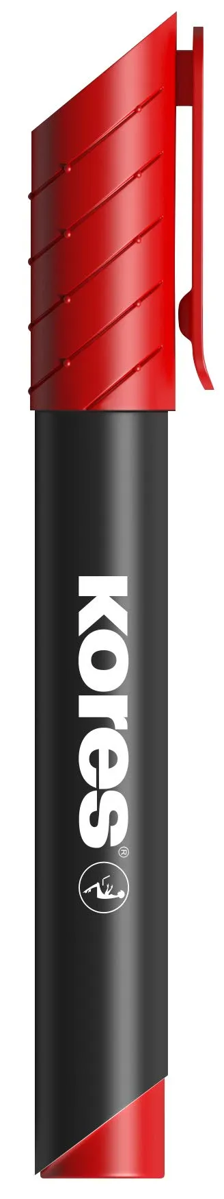 kores-k-marker-xp2-permanentmarker-rot-keilspitze-12er-pack image 1