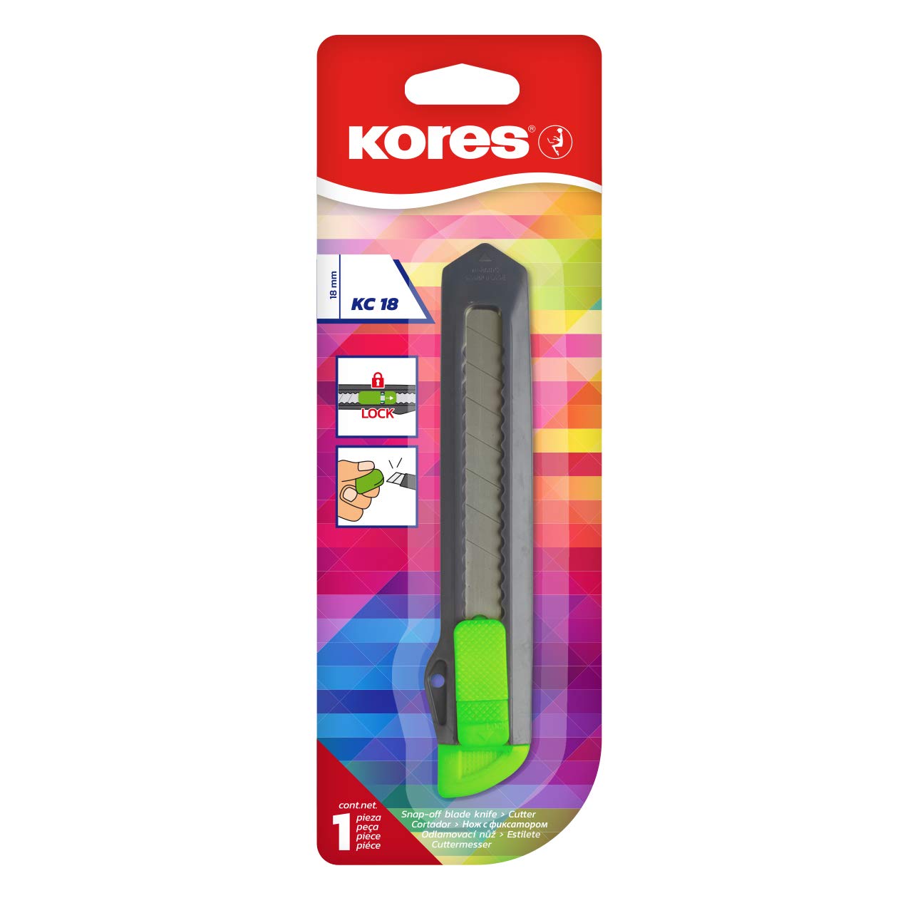 kores-kc18-cuttermesser-18-mm-abbrechklinge-sortiert image 2