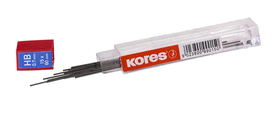 kores-bb99017-druckbleistift-minen-0-7-mm-hb-12-st-ck-spenderdose image 1
