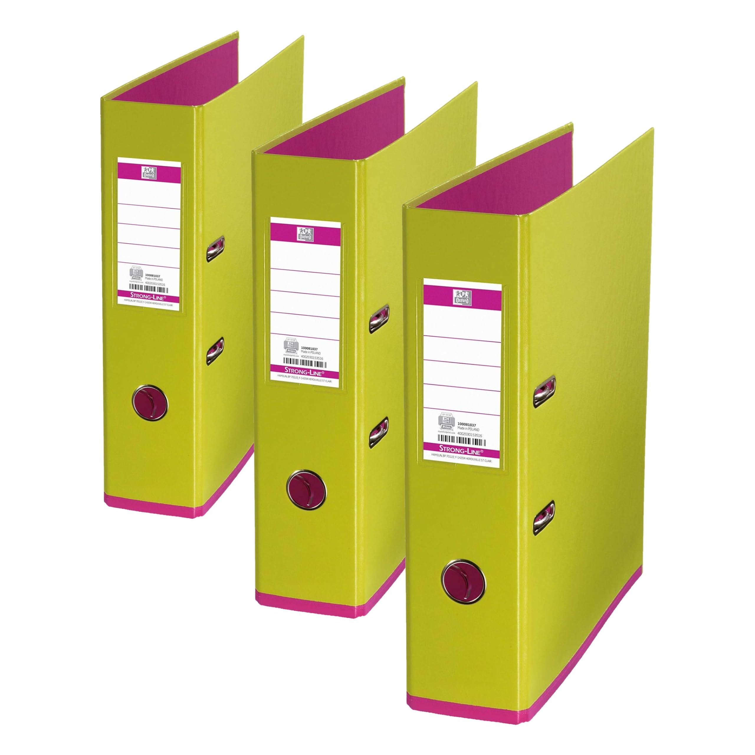 oxford-mycolour-ordner-a4-8-cm-breit-hellgr-n-pink-bicolour image 8