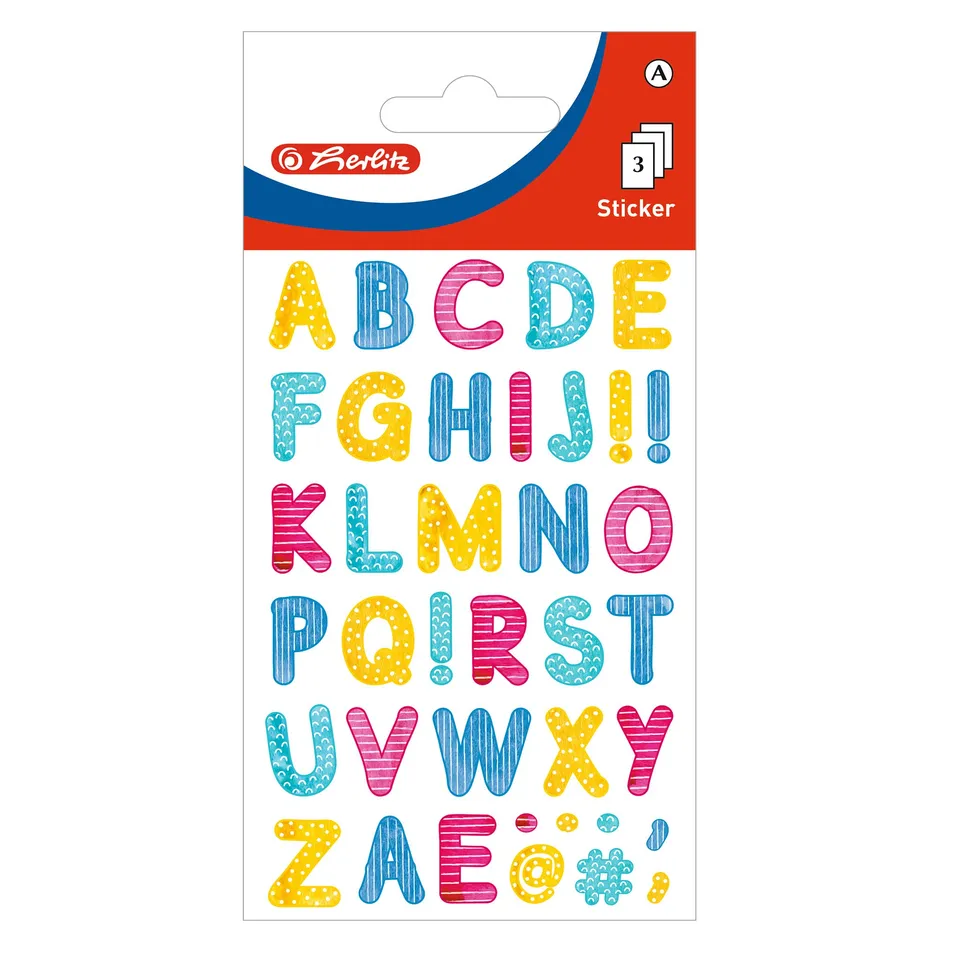 herlitz-50034802-deko-sticker-buchstaben-selbstklebend-10-x-3-b-gen image 1