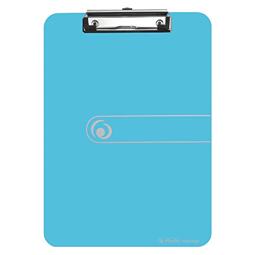 herlitz-klemmbrett-a4-mit-klemm-mechanik-transparent-blau image 6