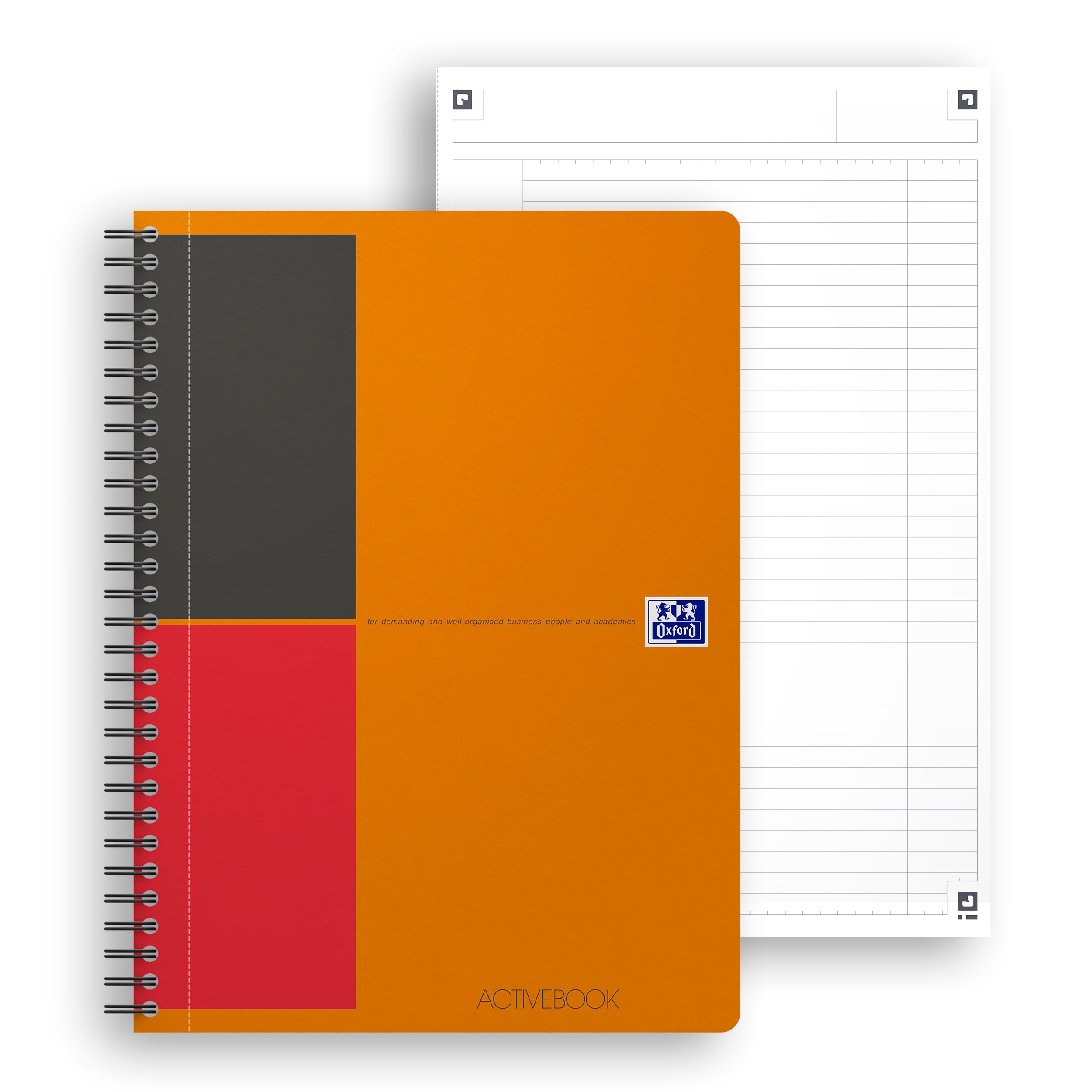 oxford-activebook-b5-liniert-160-seiten-mit-register-und-dokumententasche-5-st-c image 2