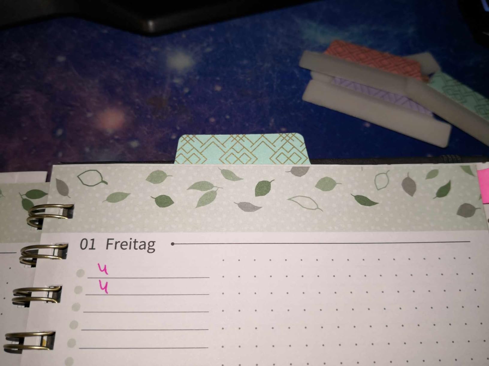 Kleben gut, Stiftfrage nervt
