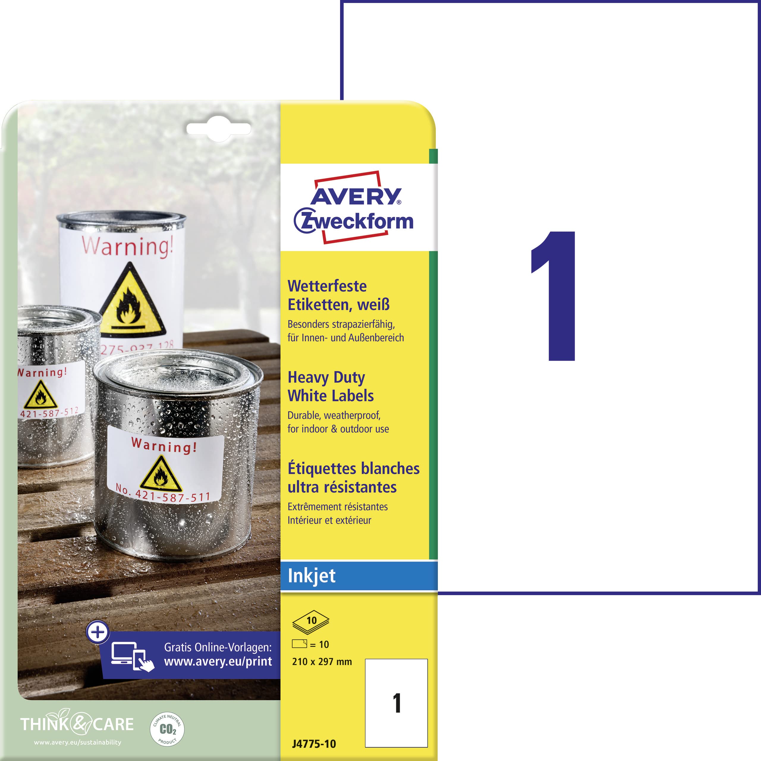 avery-zweckform-j4775-10-wetterfeste-folienetiketten-a4-210x297-mm-inkjet-wei image 1
