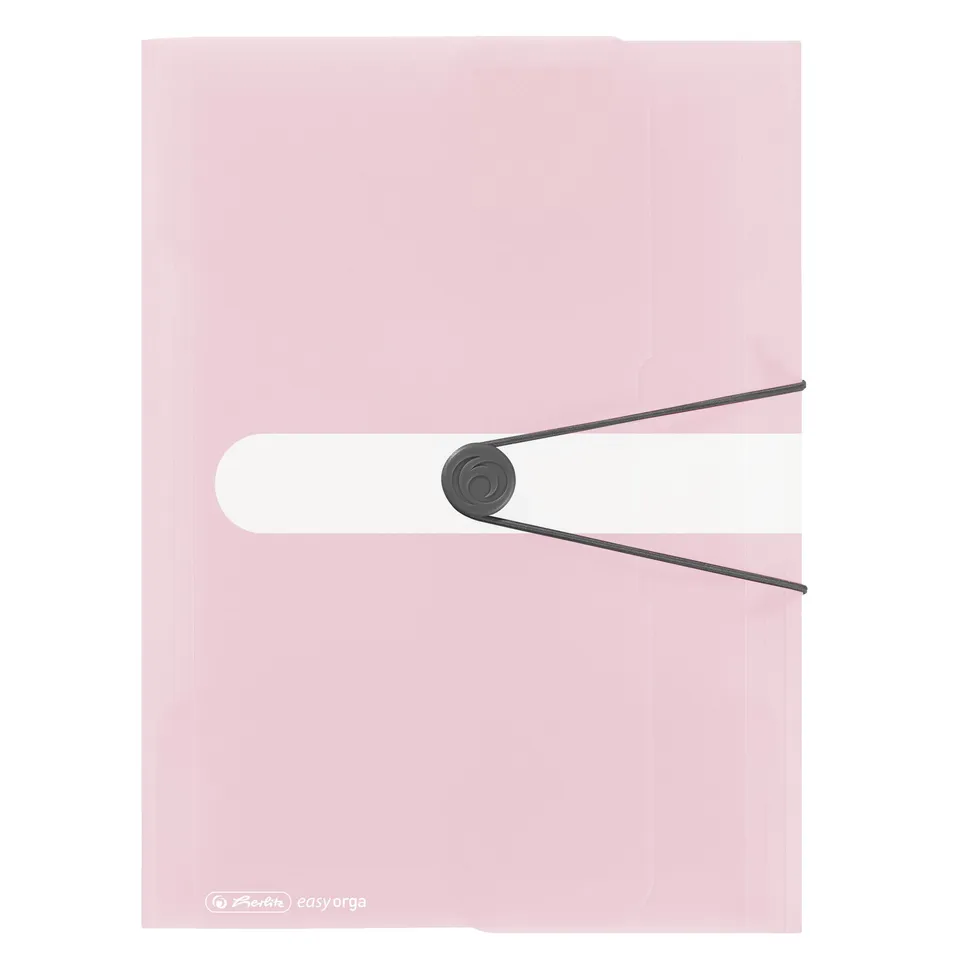 herlitz-gummizugmappe-a4-11408739-transparent-ros-3er-packung image 1